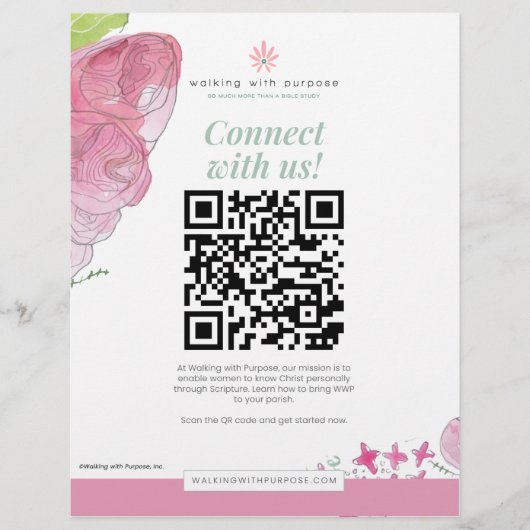WWP Connect with Us Flyer チラシ (正面)
