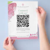WWP Connect with Us Flyer チラシ (手)