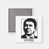 WWRD – リーガンはどうするだろう？ マグネット (正面/裏面)