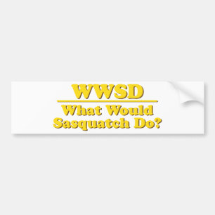 WWSDか。 バンパーステッカー