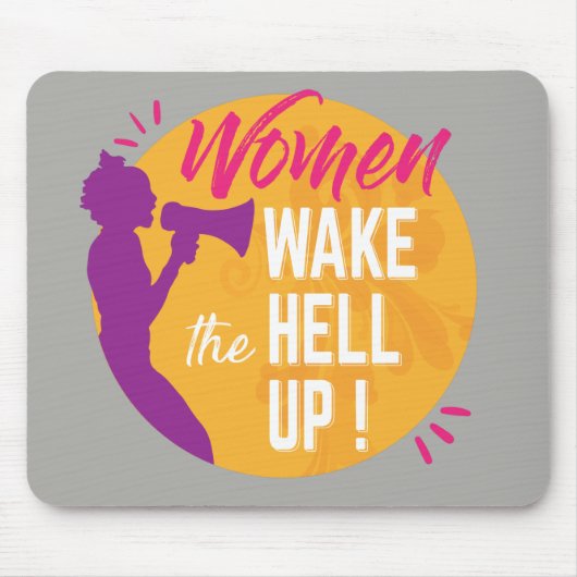 WWTHU WOMENTの権限委譲 マウスパッド (正面)