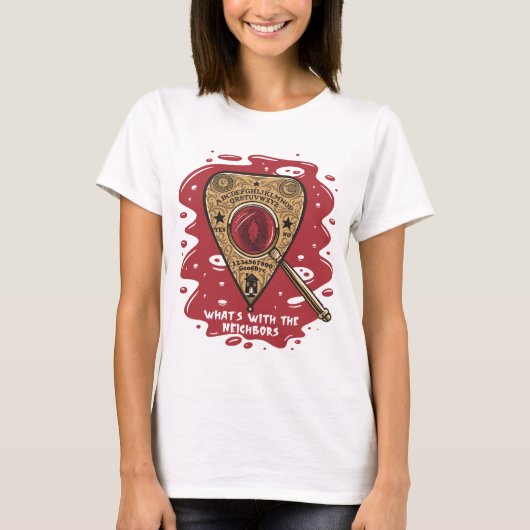 WWTNポッドキャストシャツホワイト（女性） Tシャツ (正面)