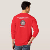 WWTNPODCAST クリスマスTシャツ Tシャツ (裏面フル)