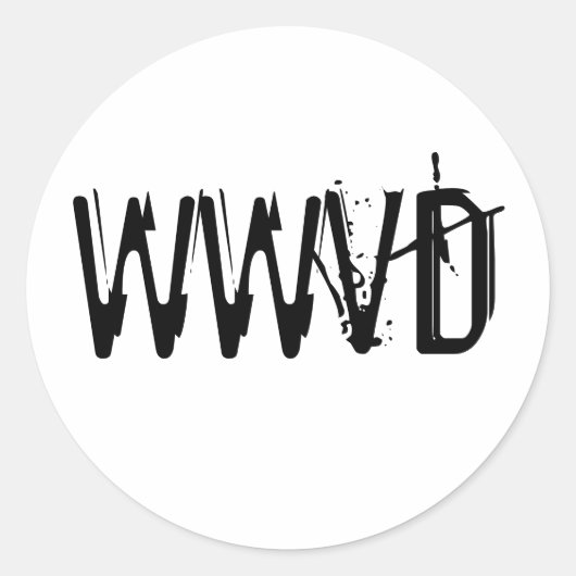 WWVD ラウンドシール (正面)