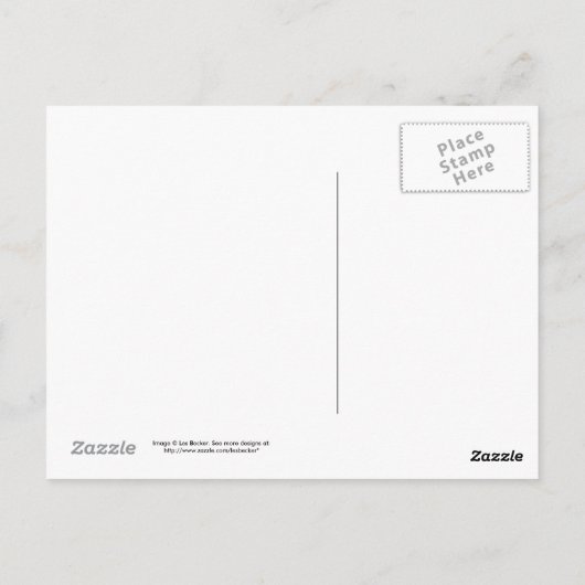 www!ミミズのはがき ポストカード (裏面)