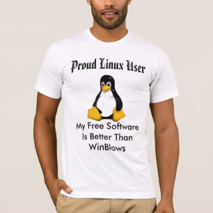 www.alinuxworld.comの誇り高いLinuxのユーザー。 Tシャツ