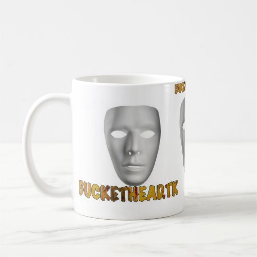 www.buckethead.tkのマグのデザイン#2 コーヒーマグカップ (左)