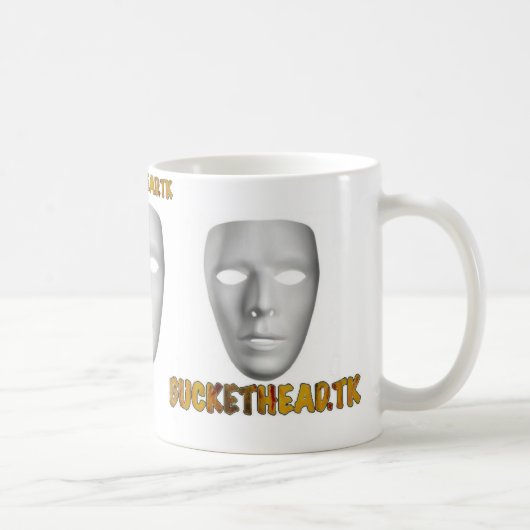 www.buckethead.tkのマグのデザイン#2 コーヒーマグカップ (右)