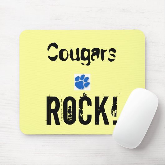 www.CougarInternational.comのクーガーかカブスの衣類 マウスパッド (マウス)