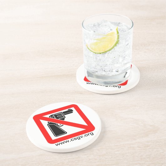 、www.csgv.org csgvロゴ大きい コースター (側面)