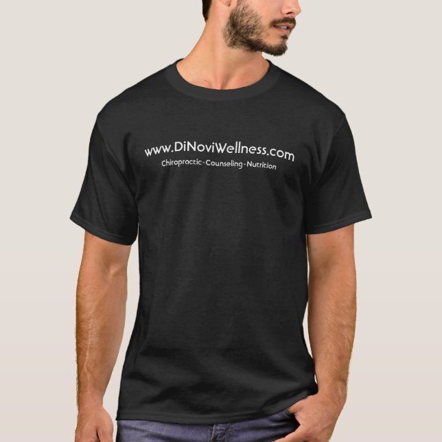 www.DiNoviWellness.com Tシャツ (正面)