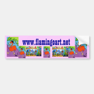 www.flamingoart.net バンパーステッカー