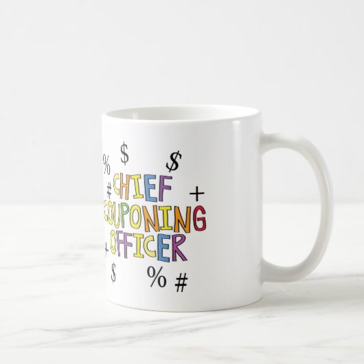 www.GrammarGumbo.com Couponingの主な役人 コーヒーマグカップ (右)