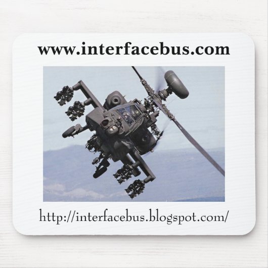 www.interfacebus.com マウスパッド (正面)
