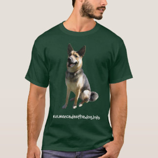 www.mercedesthedog.infoの緑のTシャツ Tシャツ