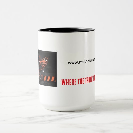 www.restrictedrepublic.com マグカップ (中央)
