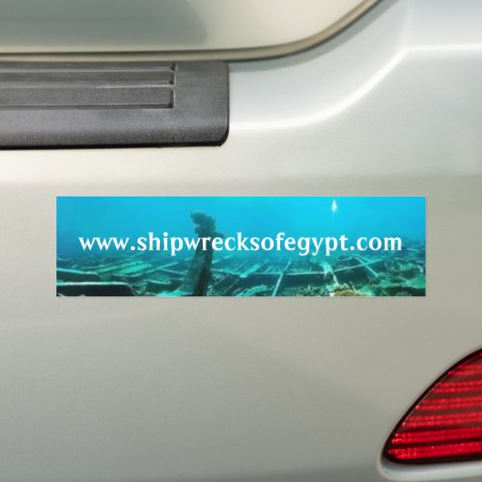 www.shipwrecksofegypt.com バンパーステッカー (車上)