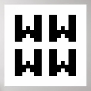 WWWW LOLインターネッ日本のトスラングのポスター ポスター