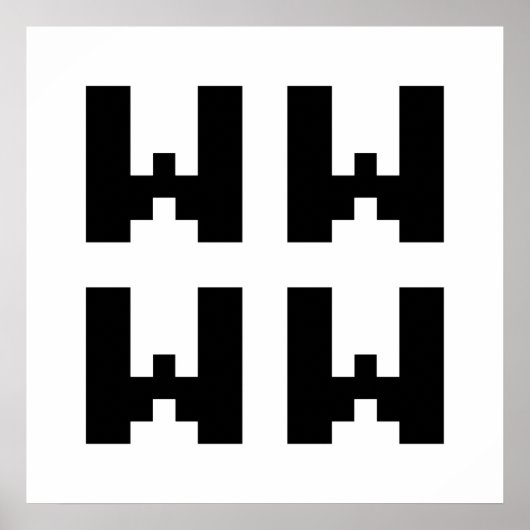 WWWW | LOLインターネッ日本のトスラングのポスター ポスター (正面)