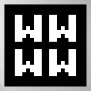 WWWW LOLインターネッ日本のトスラングのポスター ポスター