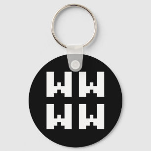 WWWW LOLインターネッ日本のトスラングKeychain キーホルダー