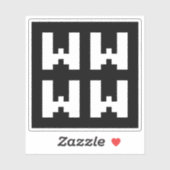 WWWW | LOLインターネ日本のットスラングのシール シール (シート)