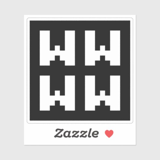 WWWW | LOLインターネ日本のットスラングのシール シール (シート)