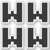 WWWW | LOLインターネ日本のットスラング シール (正面)
