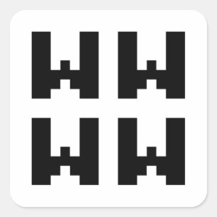 WWWW LOLインターネ日本のットスラング スクエアシール