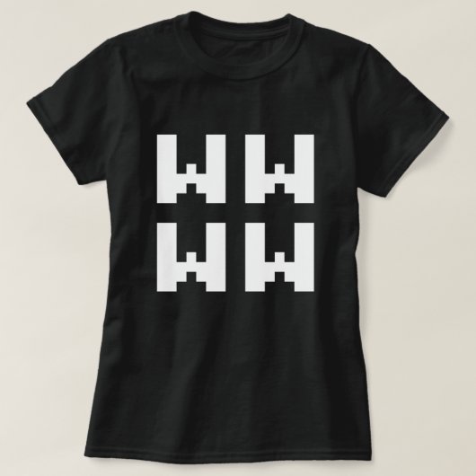 WWWW | LOL 日本の Internet Slang T-Shirt Tシャツ (デザイン正面)