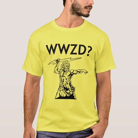 WWZD -軽いティー Tシャツ (正面)