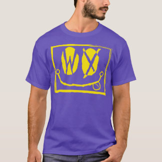 WYアイズワイオミンググランジ笑顔顔黄 Tシャツ