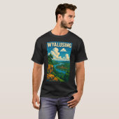 Wyalusing River Vista Wisconsins Overlook of Natur Tシャツ (正面フル)