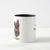 Wyandotte:  オンドリの類別 マグカップ (中央)