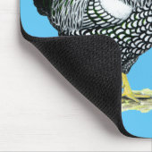 Wyandottesは組を銀ひもで締めました マウスパッド (コーナー)