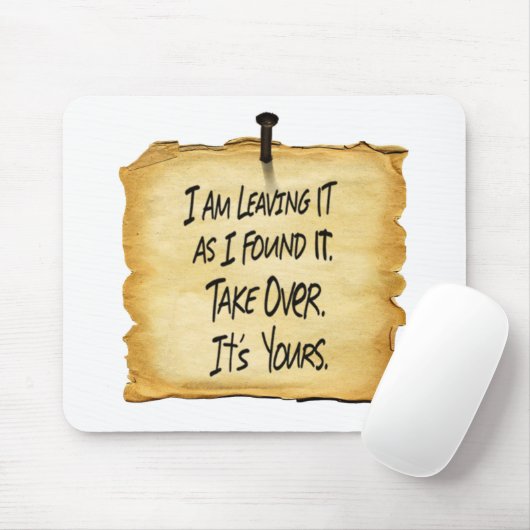 Wyattの印の地図書はマウスパッドをすくめました マウスパッド (マウス)