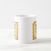 Wyattの印の地図書はマグをすくめました コーヒーマグカップ (中央)