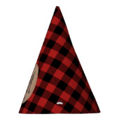 Wyattの帽子のシカの格子縞 パーティーハット (右)