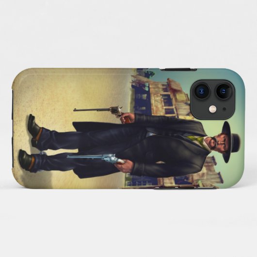 Wyatt Earp Case-Mate iPhoneケース (裏面(横))
