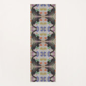 Wyatt The Cat's Down Dog Yoga Mat – 前面のみ ヨガマット (正面)