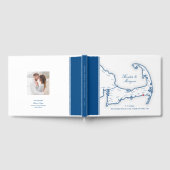 Wychmere Harwich Port Cape Cod目的地の結婚式 ゲストブック (全面)