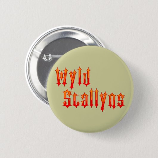 Wyld Stallyns 缶バッジ (正面&裏面)
