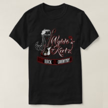 Wylde Katzバンド熱いRockinのTシャツ