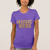 Wyldflow3r - Music Nerd T Shirt Tシャツ (正面)