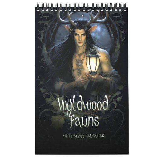 Wyldwood Fauns 2024カレンダー異教の カレンダー (カバー)