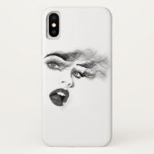 Wymsicalの女性 Case-Mate iPhoneケース (裏面)