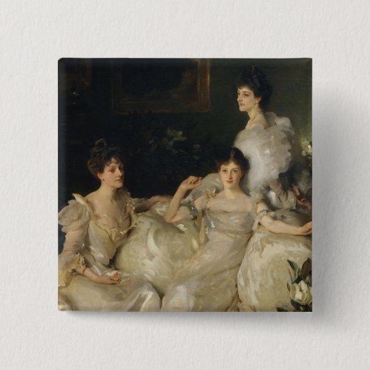 Wyndhamの姉妹 缶バッジ (正面)