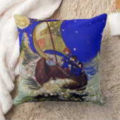 Wynken Blynkenおよび合図の子供 クッション (ブランケット)