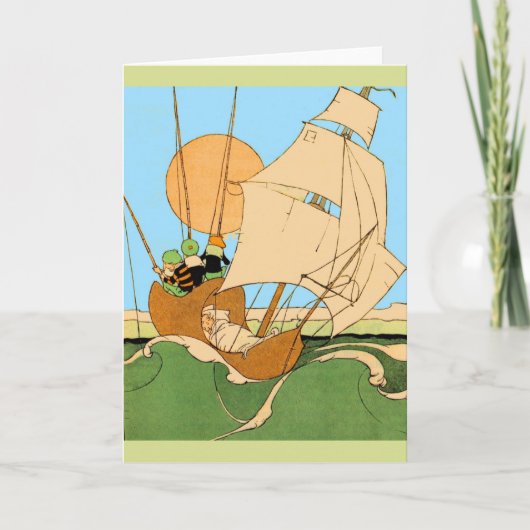 Wynken, Blynken and Nod カード (正面)