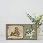 Wynter Blessinの雪だるまの写真カード シーズンカード (スタンド正面)